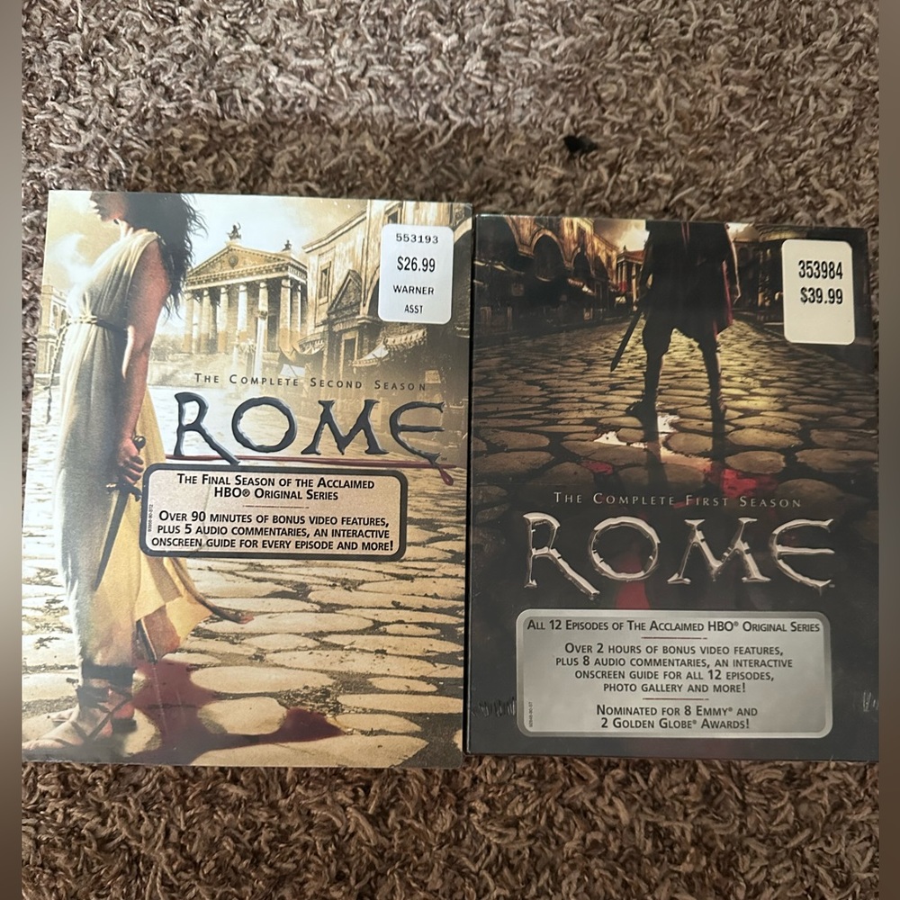 Complete first and second series of Rome